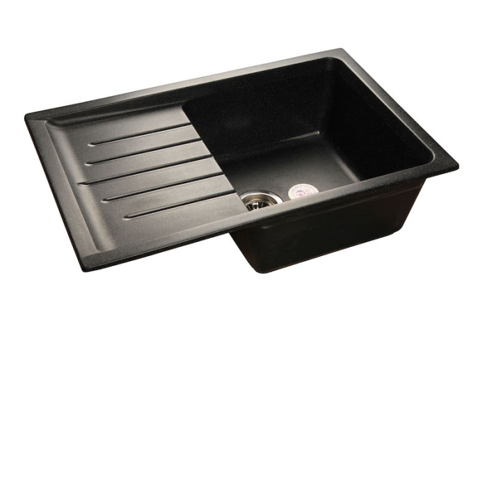 Кухонная мойка GRANFEST Practic GF-P760L черный Кухонная мойка GRANFEST Practic GF-P760L черный