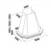 Вытяжка FALMEC PENTA 90 H83 ciliegio (600)S CPNN9083.00#767T461F