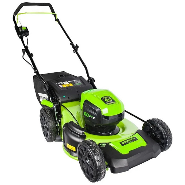 Газонокосилка аккумуляторная GREENWORKS GD60LM46HPK4 Газонокосилка аккумуляторная GREENWORKS GD60LM46HPK4