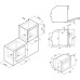 Духовой шкаф KRONA MAGNETE 60 BL/BL Духовой шкаф KRONA MAGNETE 60 BL/BL