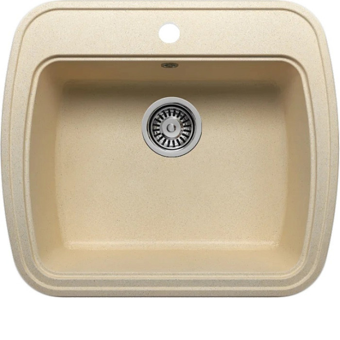 Кухонная мойка KRONA MAGNET 1B 570x500 CREAM