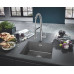 Кухонная мойка GROHE K700 серый гранит 31654AT0 Кухонная мойка GROHE K700 серый гранит 31654AT0