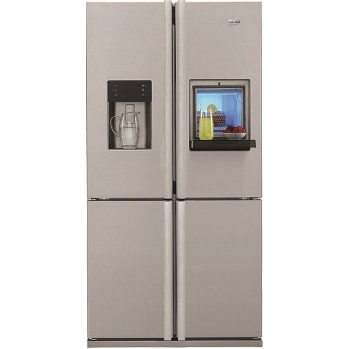 Холодильник BEKO GNE 134631 нержавеющая сталь