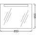 Зеркало JACOB DELAFON Presquile EB1109-NF 85х65 см Зеркало JACOB DELAFON Presquile EB1109-NF 85х65 см