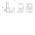 Унитаз GROSSMAN GR-4445SQ Унитаз GROSSMAN GR-4445SQ