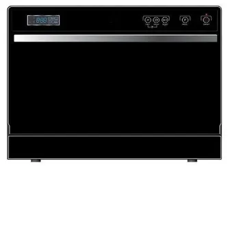 Настольная посудомоечная машина DELONGHI ddw05t Zaffiro nero Настольная посудомоечная машина DELONGHI ddw05t Zaffiro nero