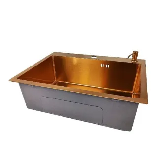 Кухонная мойка EMAR EMB-119 PVD Nano Coppery