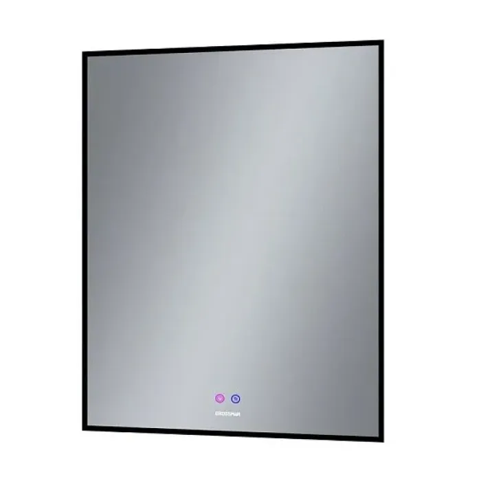 Зеркало GROSSMAN PRAGMA-норма BLACK 700х800х45 мм 1870802