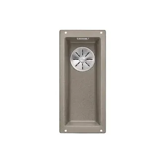 Кухонная мойка BLANCO SUBLINE 160-U SILGRANIT серый беж c отв.арм. InFino (арт.523403)