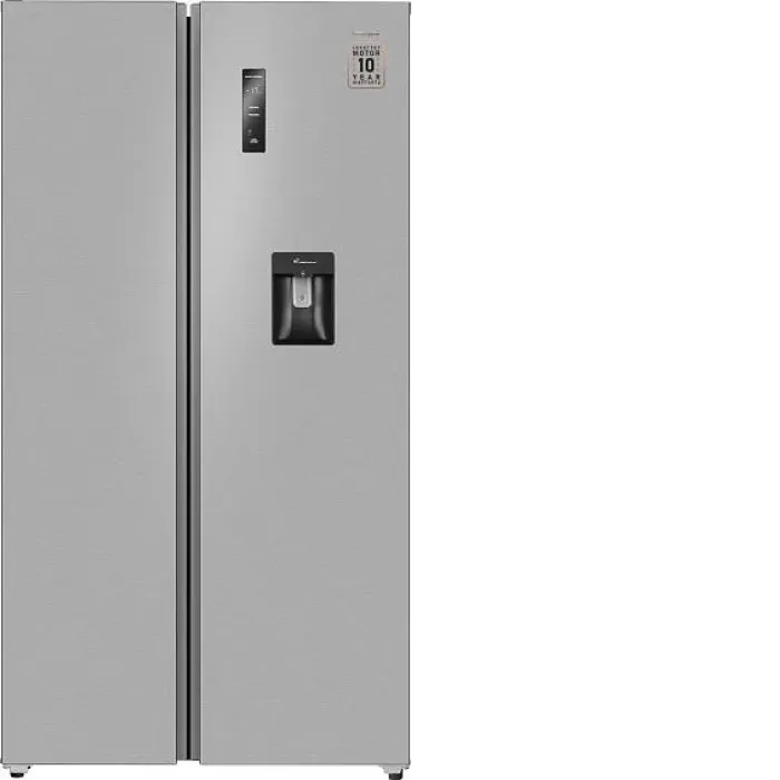 Холодильник WEISSGAUFF WSBS 590 Inverter NoFrost Water Dispenser Inox