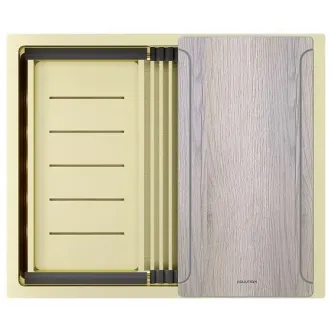 Кухонная мойка PAULMARK NEXT-MULTI SINK PM785445-LG