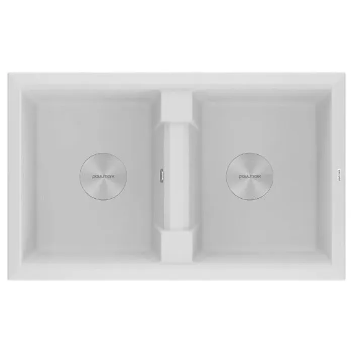 Кухонная мойка PAULMARK Tandem PM238150-WH Кухонная мойка PAULMARK Tandem PM238150-WH