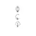Миксер KITCHENAID 5KSM125ELR Миксер KITCHENAID 5KSM125ELR