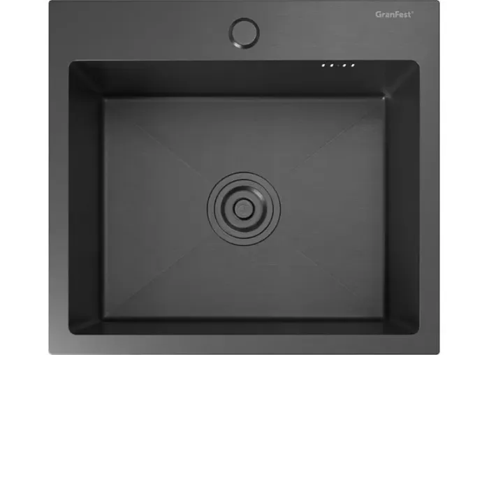 Кухонная мойка GRANFEST METAL 4844 PVD graphite