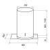Вытяжка MAUNFELD berta plus 90 inox glass Вытяжка MAUNFELD berta plus 90 inox glass