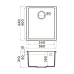 Кухонная мойка OMOIKIRI Bosen 38-U-ES (4997204)