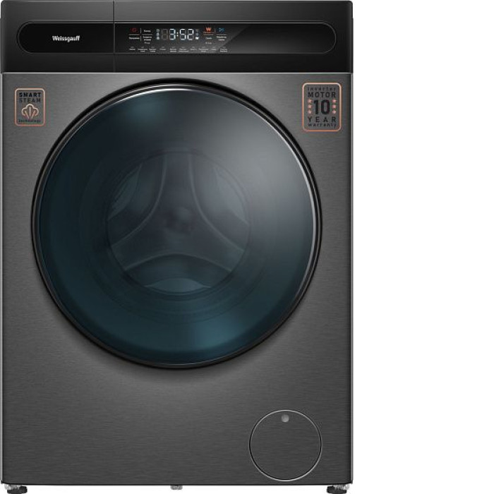 Стиральная машина WEISSGAUFF WMD 49411 DC Inverter Steam Grey Стиральная машина WEISSGAUFF WMD 49411 DC Inverter Steam Grey