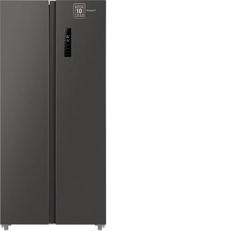 Холодильник WEISSGAUFF WSBS 500 Inverter NoFrost Dark Grey