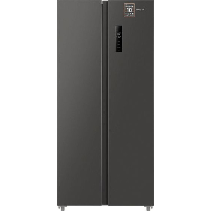 Холодильник WEISSGAUFF WSBS 500 Inverter NoFrost Dark Grey Холодильник WEISSGAUFF WSBS 500 Inverter NoFrost Dark Grey
