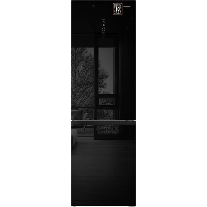 Холодильник WEISSGAUFF WRK 2000 Total NoFrost Inverter Black Glass Холодильник WEISSGAUFF WRK 2000 Total NoFrost Inverter Black Glass