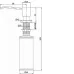 Дозатор PAULMARK Rein D002-WH
