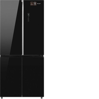 Холодильник WEISSGAUFF WCD 590 NoFrost Inverter Premium EcoFresh Black Glass Холодильник WEISSGAUFF WCD 590 NoFrost Inverter Premium EcoFresh Black Glass