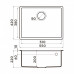 Кухонная мойка Omoikiri Tedori 54-U-CH Tetogranit (4993993) шампань Кухонная мойка Omoikiri Tedori 54-U-CH Tetogranit (4993993) шампань