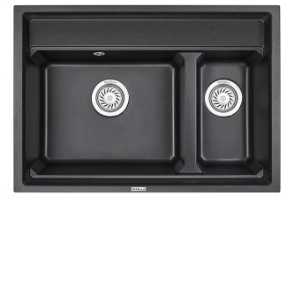 Кухонная мойка GRANULA KS-7302 чёрный Кухонная мойка GRANULA KS-7302 чёрный