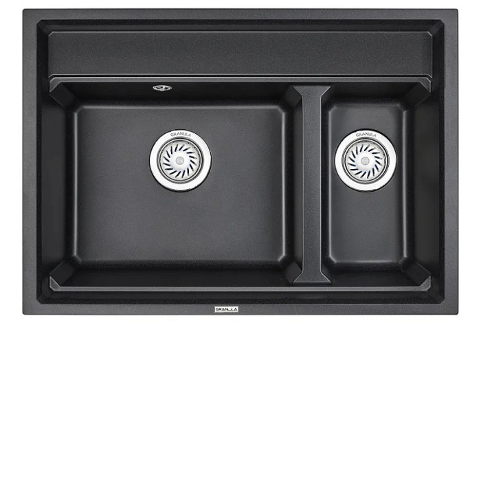 Кухонная мойка GRANULA KS-7302 чёрный