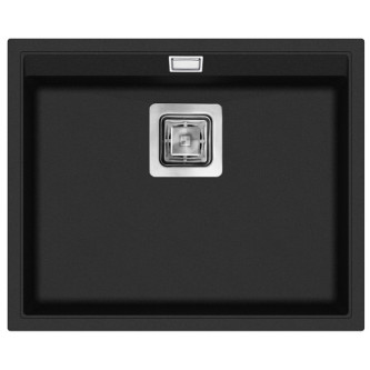 Кухонная мойка AQUASANITA Delicia SQD100AW (black metallic 601)