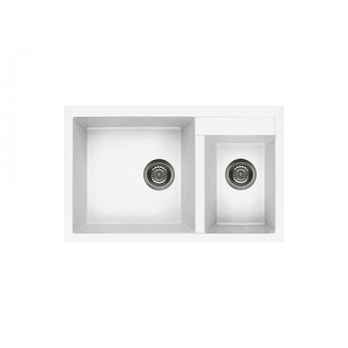Кухонная мойка ELLECI Quadra 440 White K96