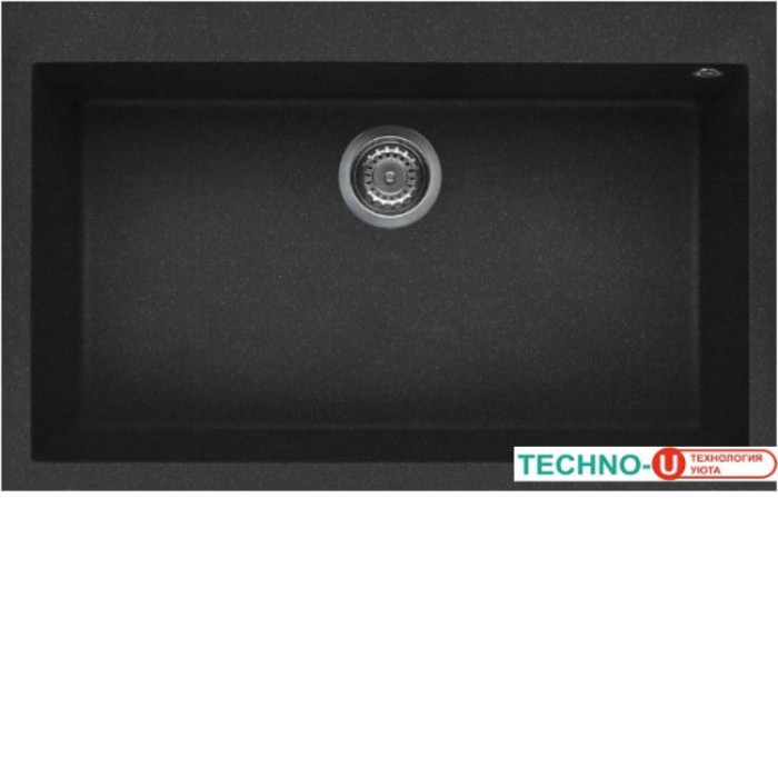 Кухонная мойка ELLECI Quadra 130 Nero G54