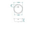 Кухонная мойка ALVEUS FORM 10 NAT-60 FI 450 1008987 (в комплекте с сифоном 1011717)