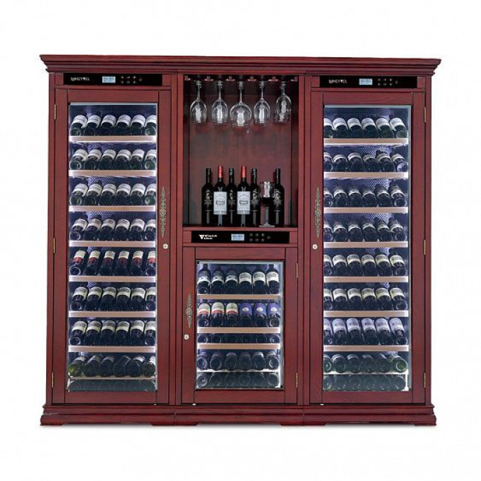 Винный шкаф MEYVEL MV262-WM3-BAR-C Винный шкаф MEYVEL MV262-WM3-BAR-C