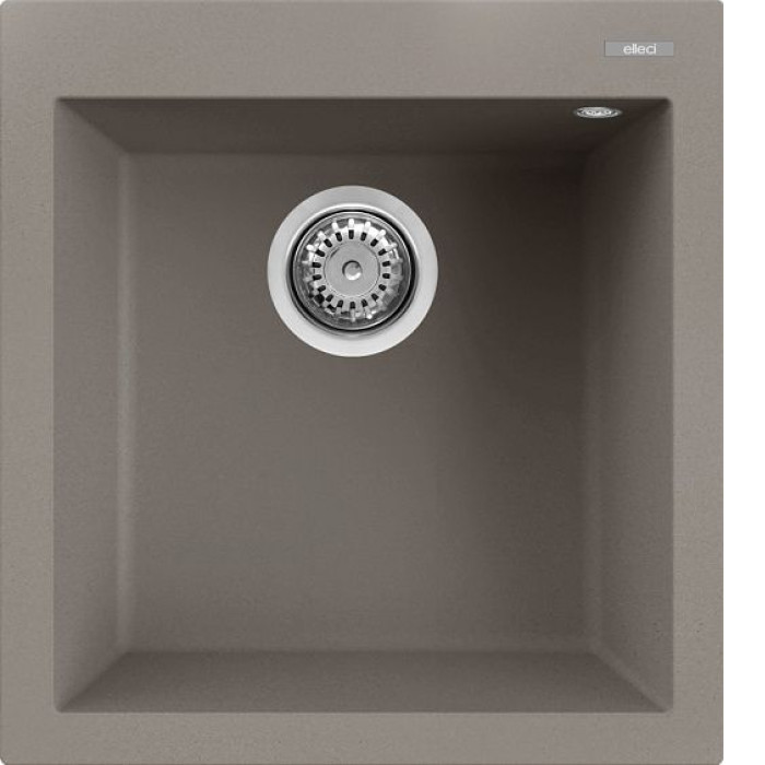 Кухонная мойка ELLECI Quadra 102 Dove Grey K93 Кухонная мойка ELLECI Quadra 102 Dove Grey K93
