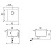 Кухонная мойка AQUASANITA Simplex SQS100W (argent 220) Кухонная мойка AQUASANITA Simplex SQS100W (argent 220)