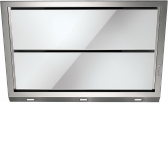 Вытяжка FALMEC GLEAM 90 IX (800) ECP стекло белое CGEN90.E0P2#ZZZF491F