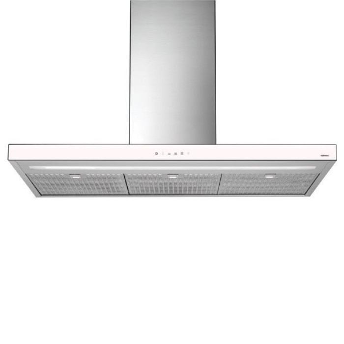 Вытяжка FALMEC LUCE 90 Vetro Bianco (800) ECP пристенная,белая,сенсор.панел