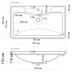 Раковина GROSSMAN АДЕЛЬ 80 см 4627173210249 Раковина GROSSMAN АДЕЛЬ 80 см 4627173210249