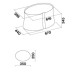 Вытяжка FALMEC Zephiro E.Ion Is Glass Black 66 CEZI66.E0P6#ZZZN441F