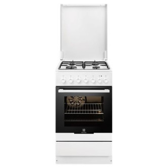 Плита газовая с электрической духовкой ELECTROLUX ekk 51300 ow