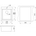 Кухонная мойка PAULMARK Leer PM104249-BE Кухонная мойка PAULMARK Leer PM104249-BE