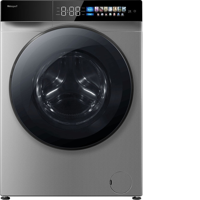 Стиральная машина WEISSGAUFF WM 998 Full Touch DC Inverter Steam Silver