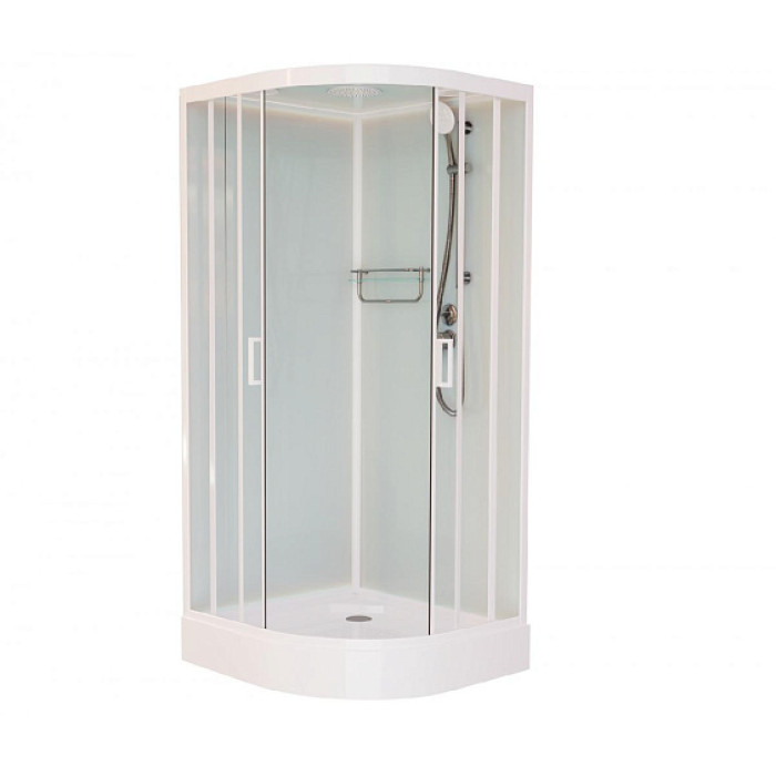 Душевая кабина FRANK F409 White низкий поддон