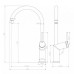 Смеситель LEMARK Minima LM3805C Смеситель LEMARK Minima LM3805C