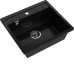 Кухонная мойка GRANFEST Quadro GF-Q561 чёрный