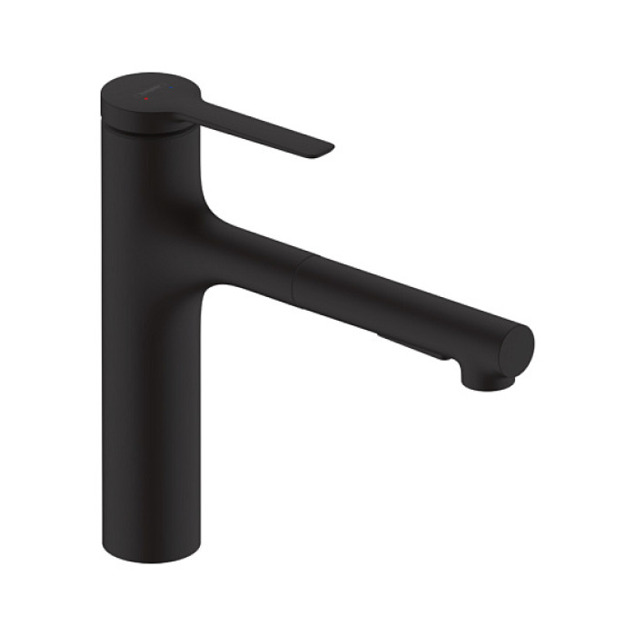 Смеситель HANSGROHE Zesis M33 sBox lite 74804670 черный матовый Смеситель HANSGROHE Zesis M33 sBox lite 74804670 черный матовый