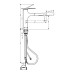 Смеситель HANSGROHE Zesis M33 sBox lite 74804670 черный матовый Смеситель HANSGROHE Zesis M33 sBox lite 74804670 черный матовый