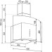 Вытяжка RAINFORD RCH-3636 White glass