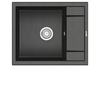 Кухонная мойка GRANULA GR-6002 чёрный